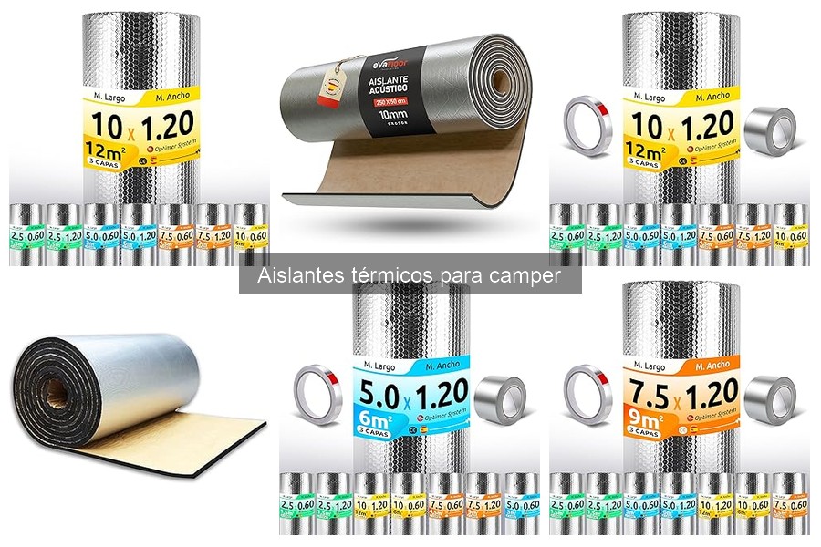 Cómo usar un aislante térmico en tu camper