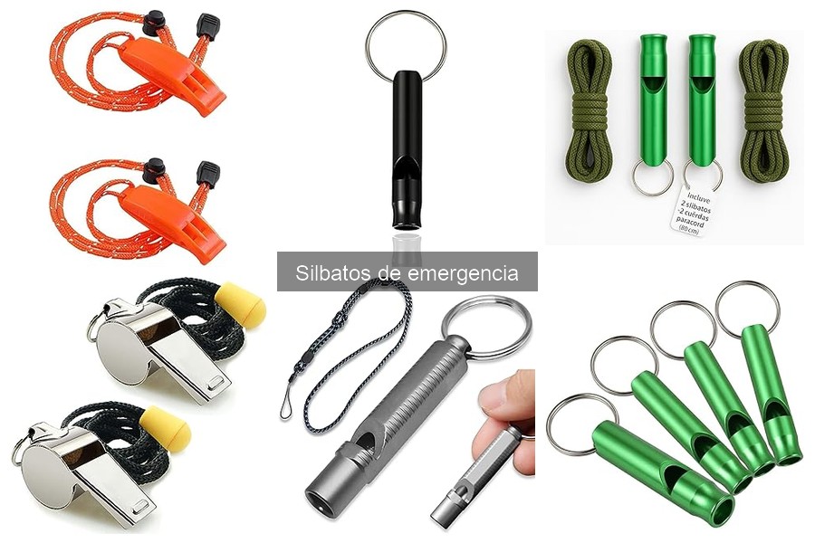 Cómo usar un silbato de emergencia correctamente