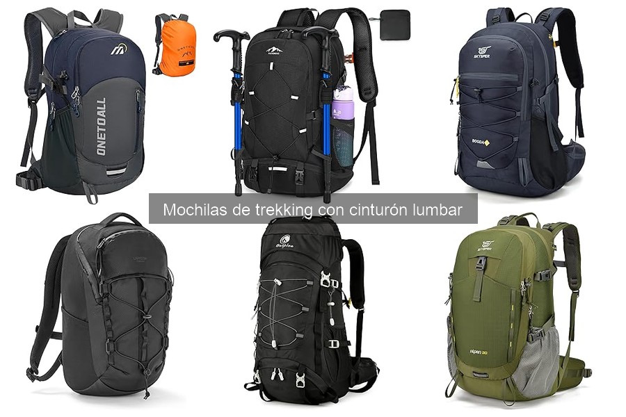 Cómo usar una mochila de trekking con cinturón lumbar
