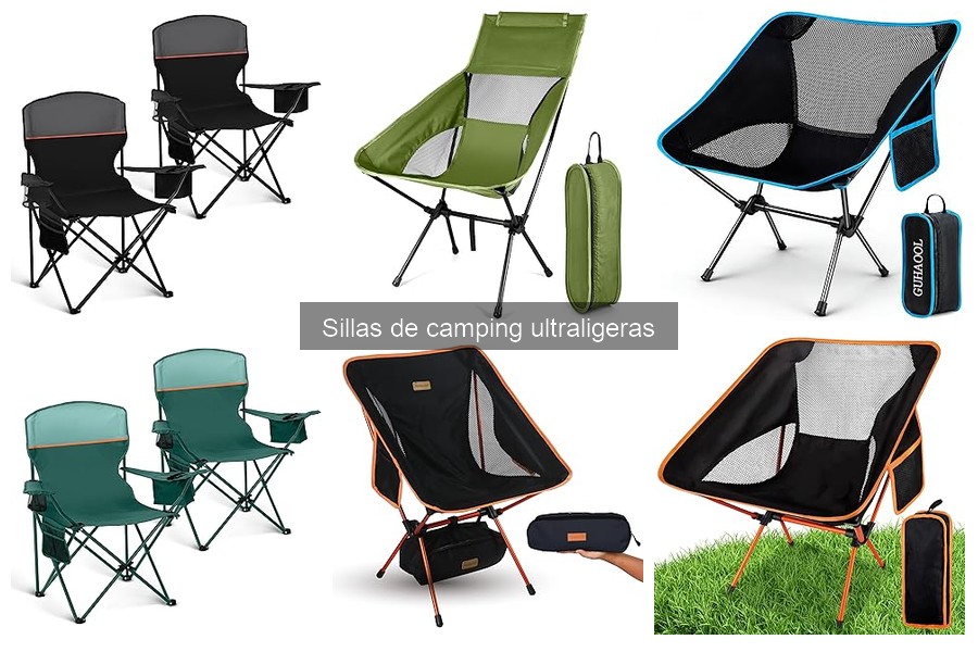 Cómo usar una silla de camping ultraligera correctamente