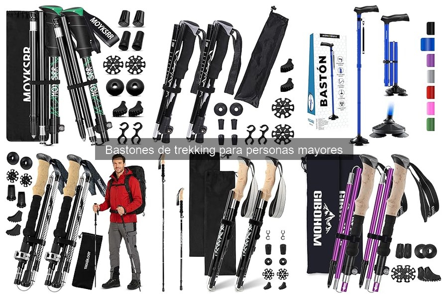 Comparativa: Bastones de Trekking vs. Bastones Diarios para Mayores