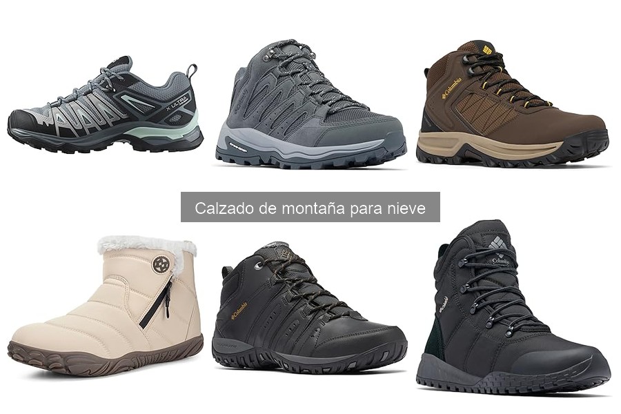 Comparativa: Botas de montaña para nieve vs. botas de esquí