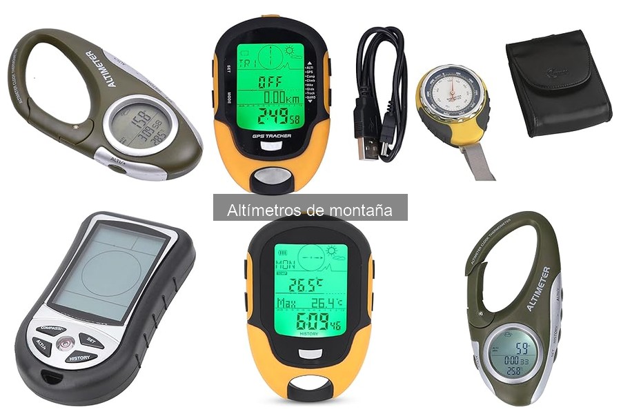 Comparativa de altímetros de montaña: GPS vs Barométricos