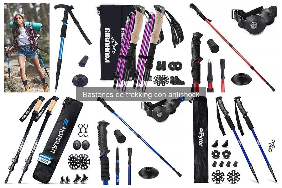 Comparativa de Bastones de Trekking con Antishock