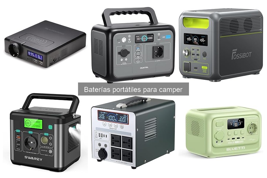 Comparativa de Baterías Portátiles para Camping en 2023