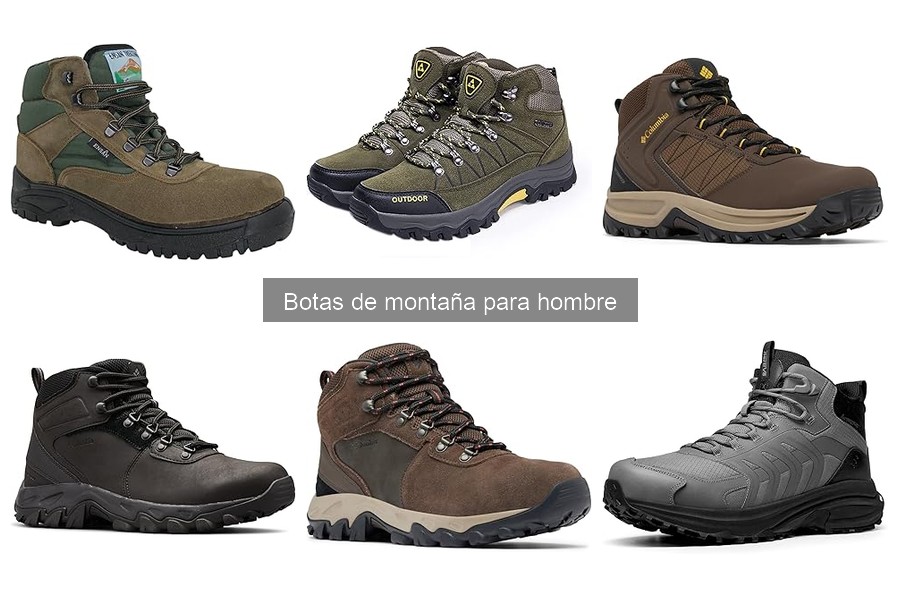 Comparativa de botas de montaña para hombre: mejores marcas y modelos
