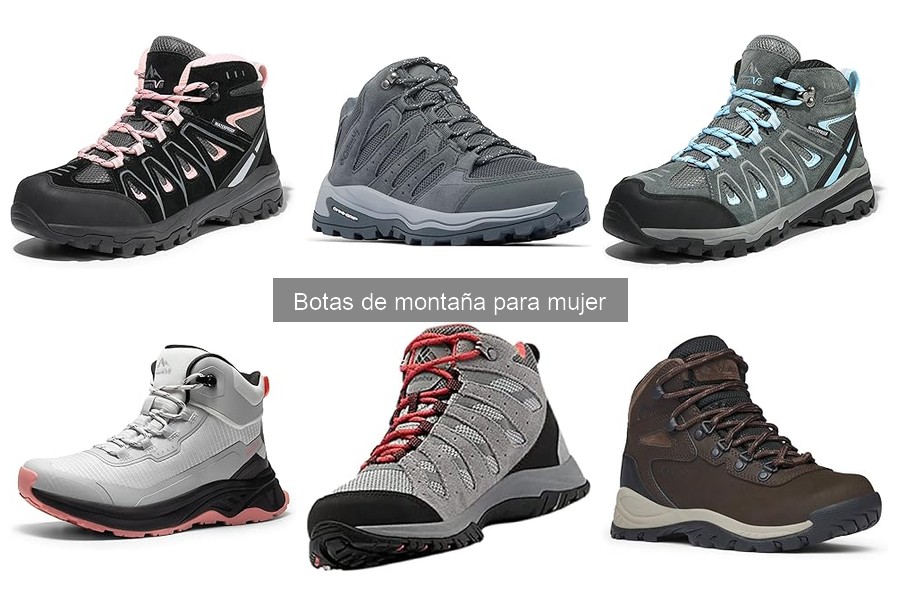 Comparativa de botas de montaña para mujer: Redmond III y más