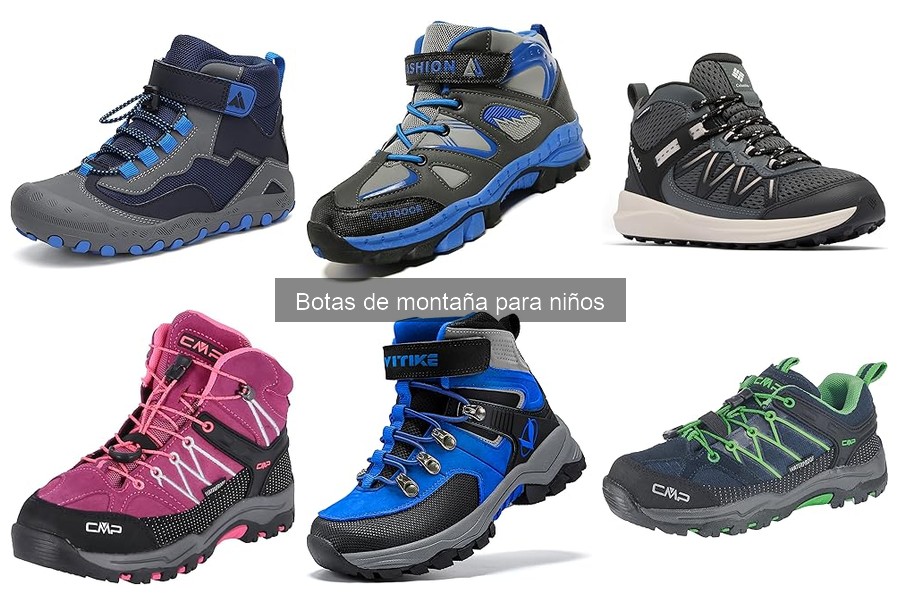 Comparativa de botas de montaña para niños: precios y calidad