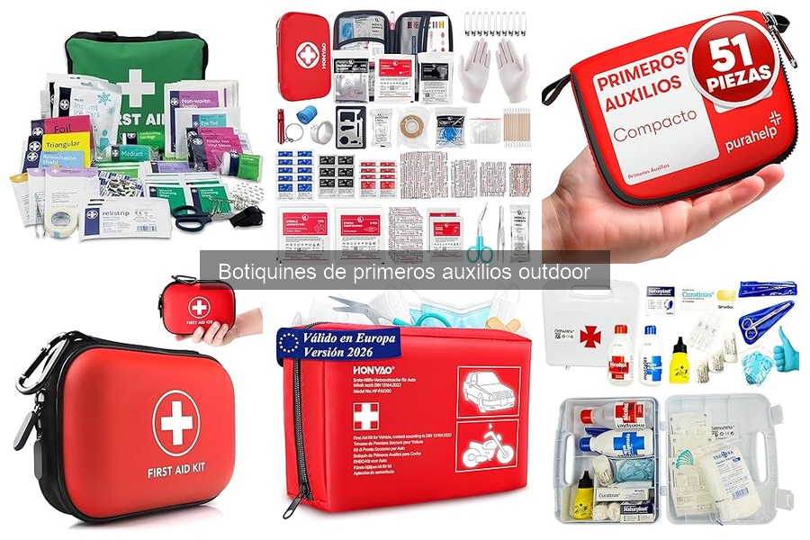 Comparativa de Botiquines de Primeros Auxilios para Camping