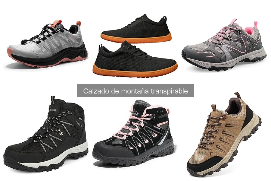 Comparativa de Calzado de Montaña Transpirable para Senderismo