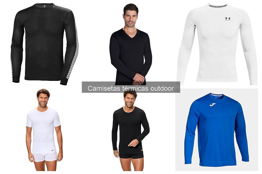 Comparativa de camisetas térmicas outdoor para hombre