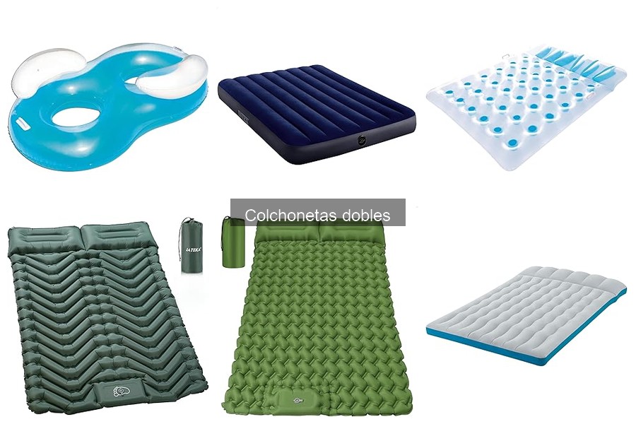 Comparativa de Colchonetas Dobles: Inflables vs Espuma