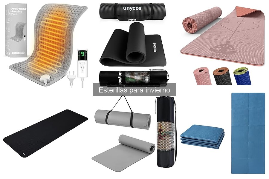 Comparativa de Esterillas para Invierno y Verano