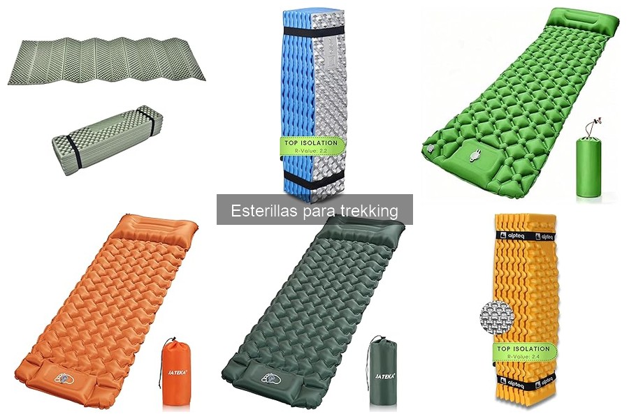 Comparativa de esterillas para trekking: marcas y precios
