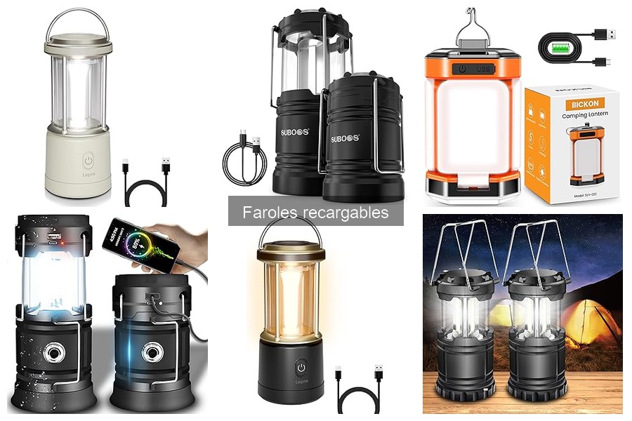 Comparativa de Faroles Recargables: Lepro vs. Competencia