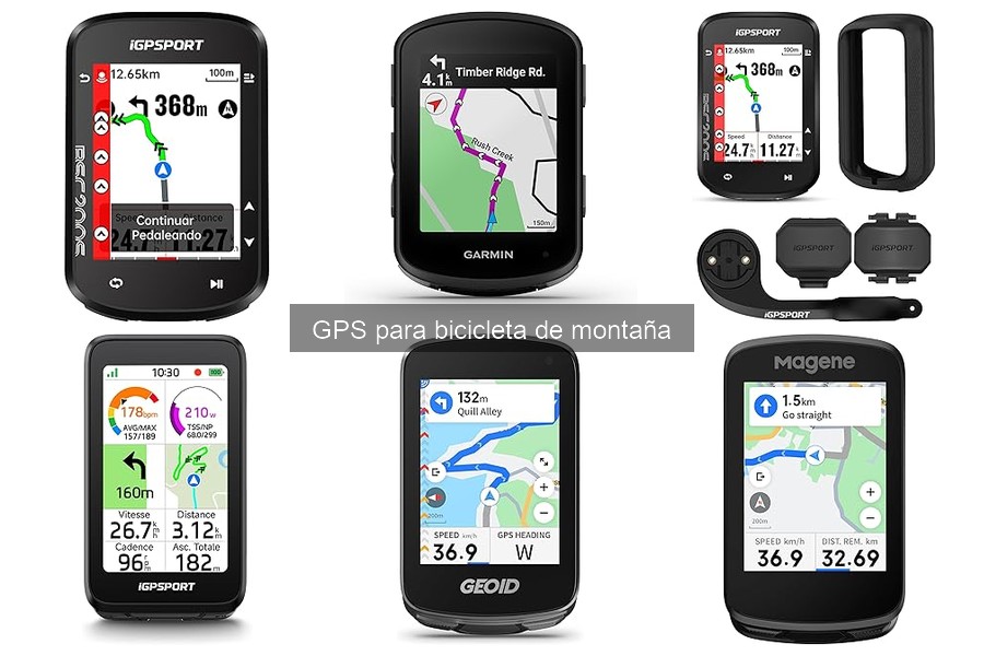 Comparativa de GPS para bicicleta de montaña: iGPSPORT vs GEOID