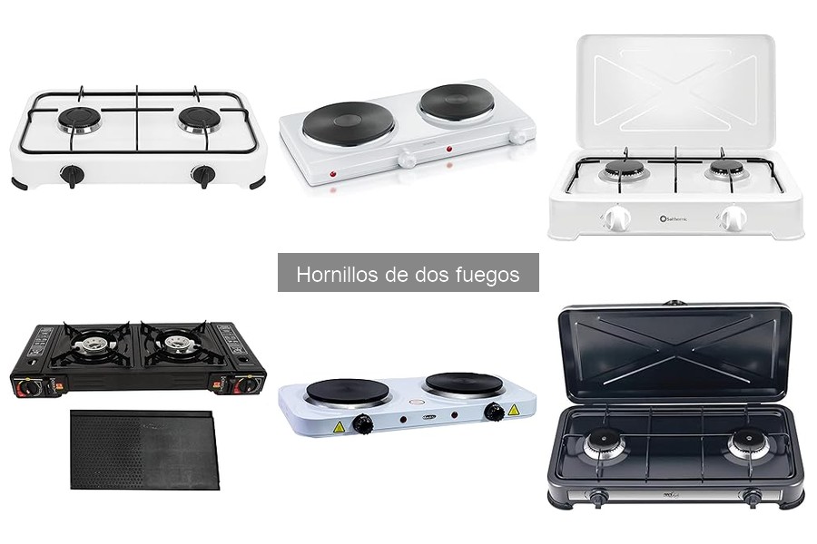 Comparativa de hornillos de dos fuegos para principiantes