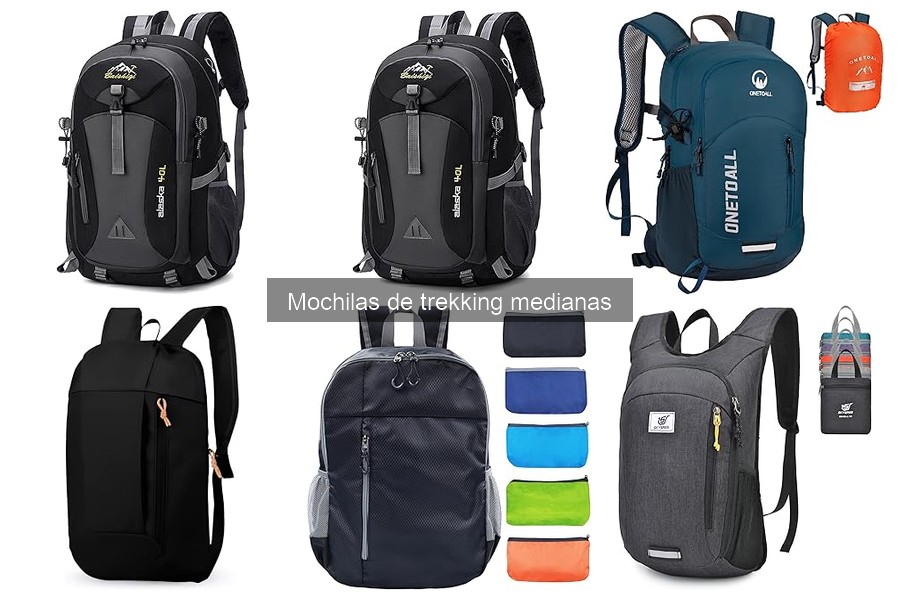 Comparativa de las Mejores Mochilas de Trekking Medianas