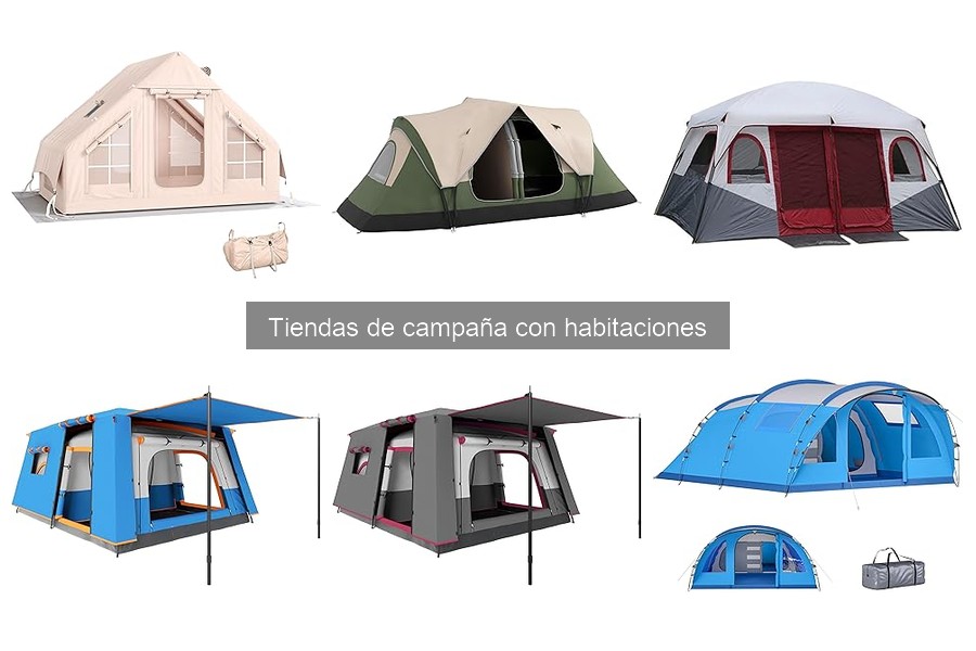 Comparativa de las Mejores Tiendas de Camping con Habitaciones