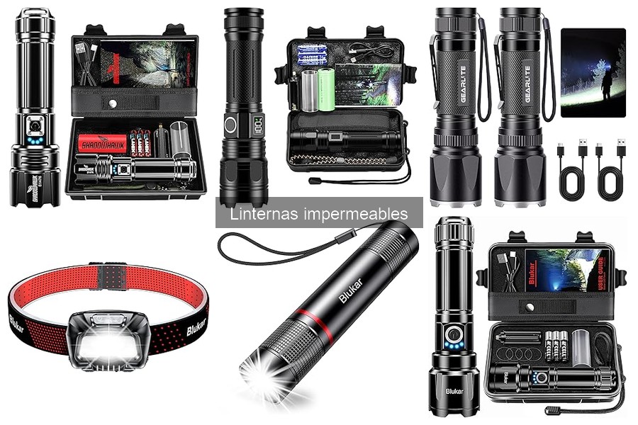 Comparativa de Linternas Impermeables: Blukar, Lepro y Shadowhawk