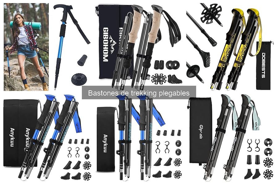 Comparativa de los Mejores Bastones de Trekking Plegables