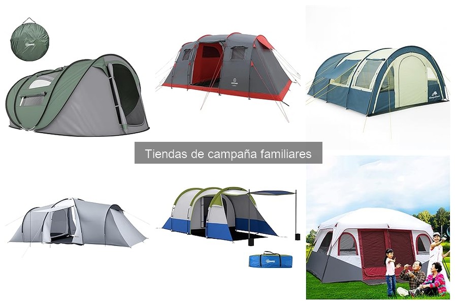 Comparativa de Marcas de Tiendas de Campaña Familiares