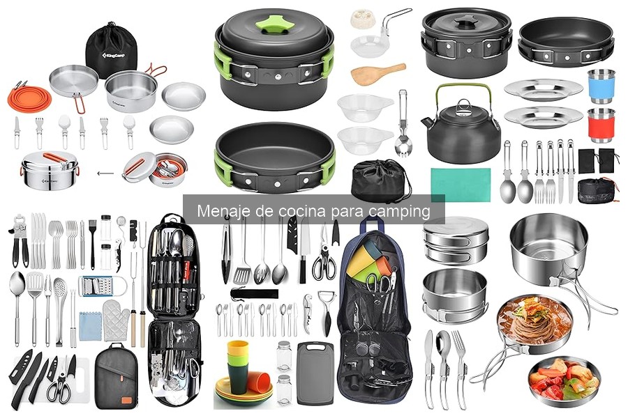 Comparativa de Materiales de Menaje para Camping: ¿Cuál Elegir?