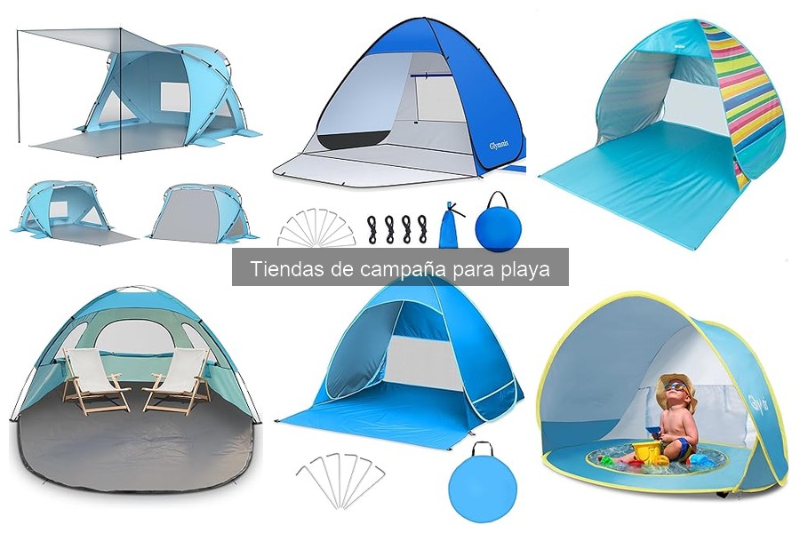 Comparativa de Mejores Marcas de Tiendas de Campaña para Playa