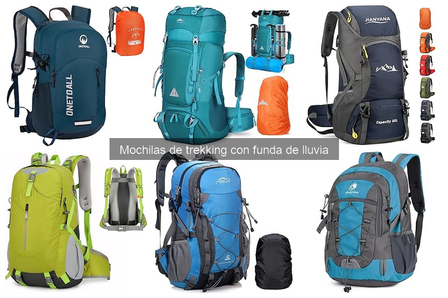 Comparativa de Mochilas de Trekking con Funda de Lluvia