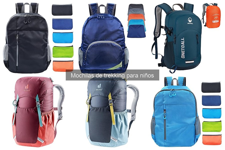 Comparativa de mochilas de trekking para niños: precios y detalles