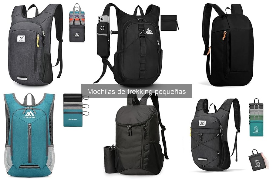Comparativa de mochilas de trekking pequeñas impermeables