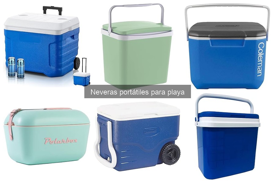 Comparativa de precios de neveras portátiles para playa