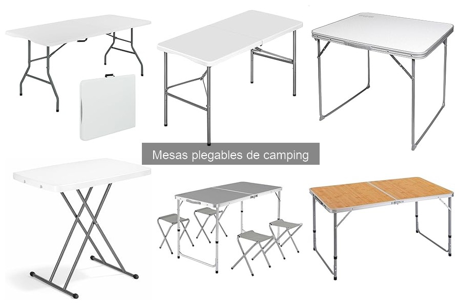 Comparativa de precios: mesas plegables de camping en Amazon