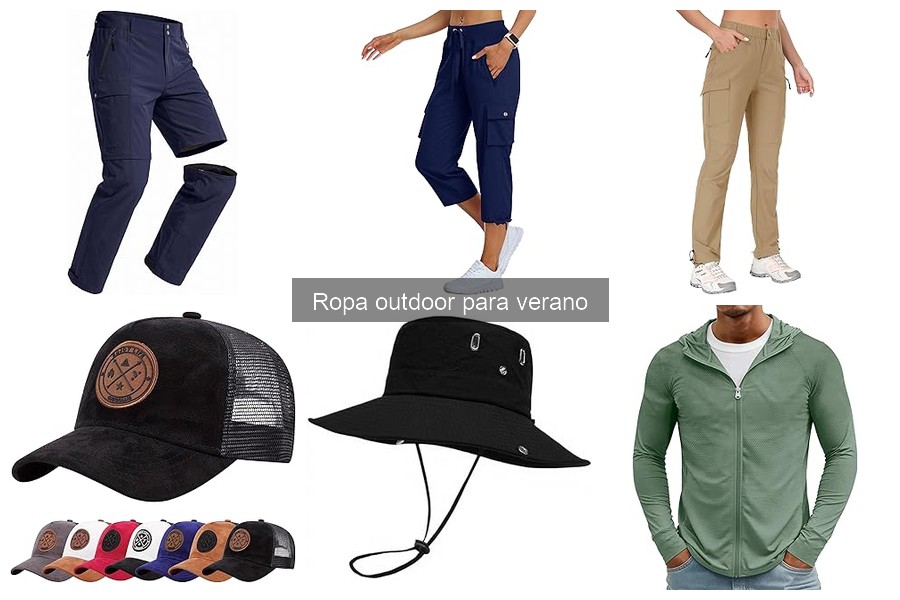 Comparativa de precios: ropa outdoor para verano
