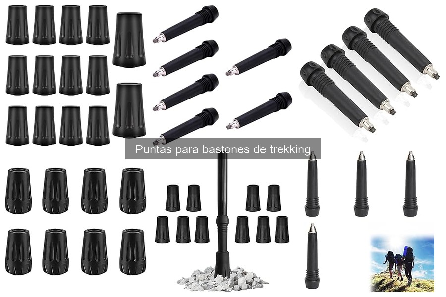 Comparativa de Puntas de Tungsteno vs Acero para Trekking