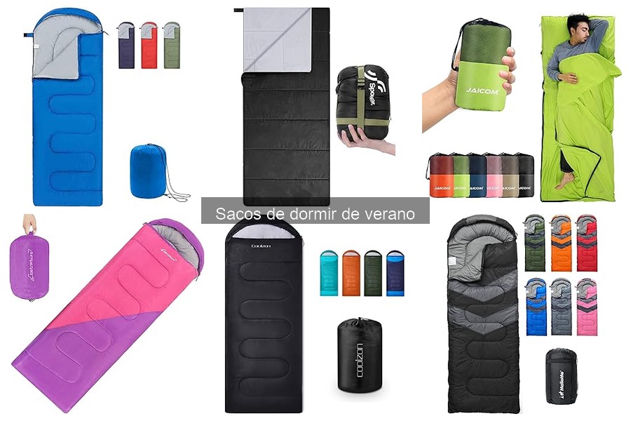 Comparativa de sacos de dormir de verano: MalloMe vs Bacs vs JAICOM
