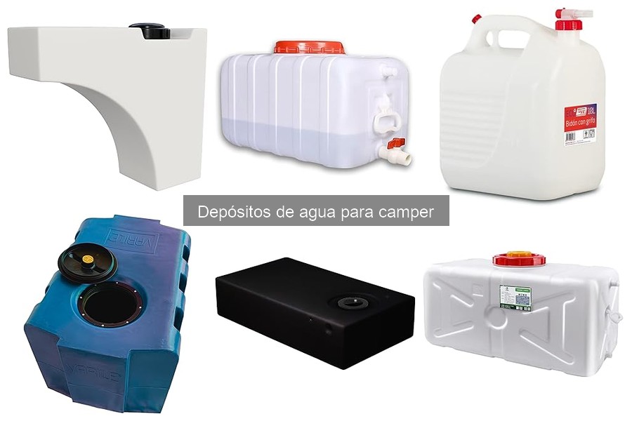 Comparativa: depósitos rígidos vs flexibles para camper