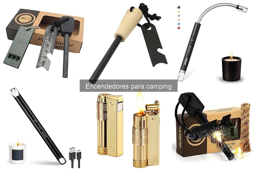 Comparativa: Encendedores de Gas vs. Eléctricos para Camping