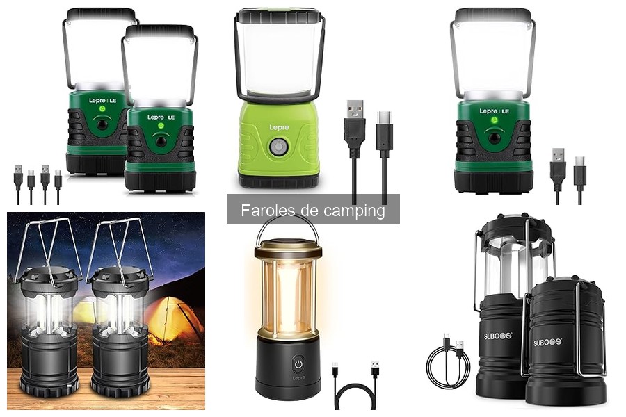 Comparativa: Faroles de Camping vs Linternas para Acampar