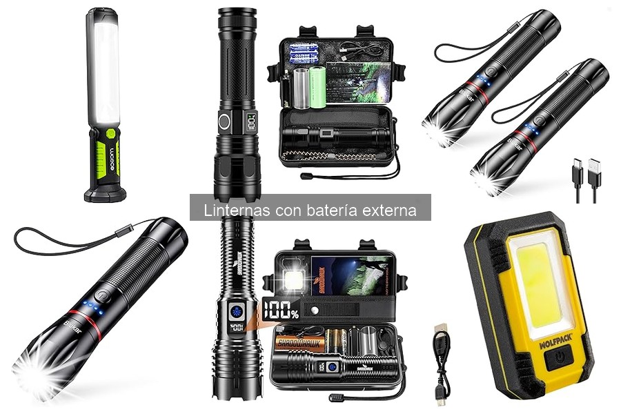 Comparativa: Linternas con Batería Externa vs Solares