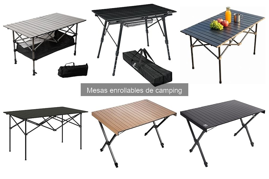 Comparativa: Mesas Enrollables vs Mesas Plegables de Camping