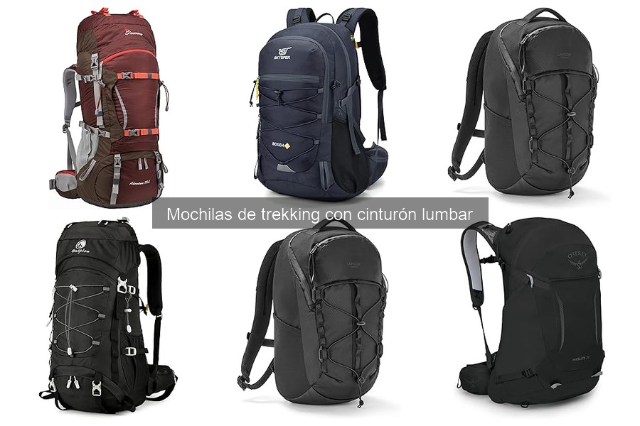 Comparativa: Mochilas de Trekking con Cinturón Lumbar vs Sin