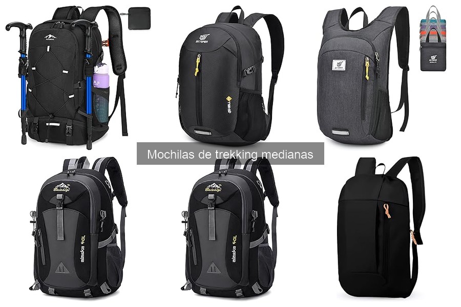 Comparativa: Mochilas de Trekking Medianas vs Grandes