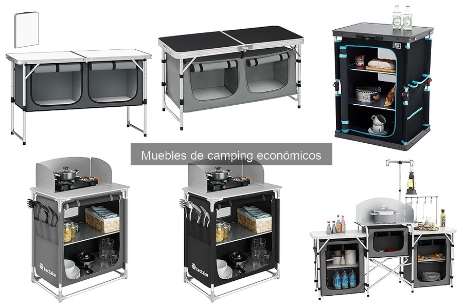 Comparativa: Muebles de camping económicos vs. gama alta