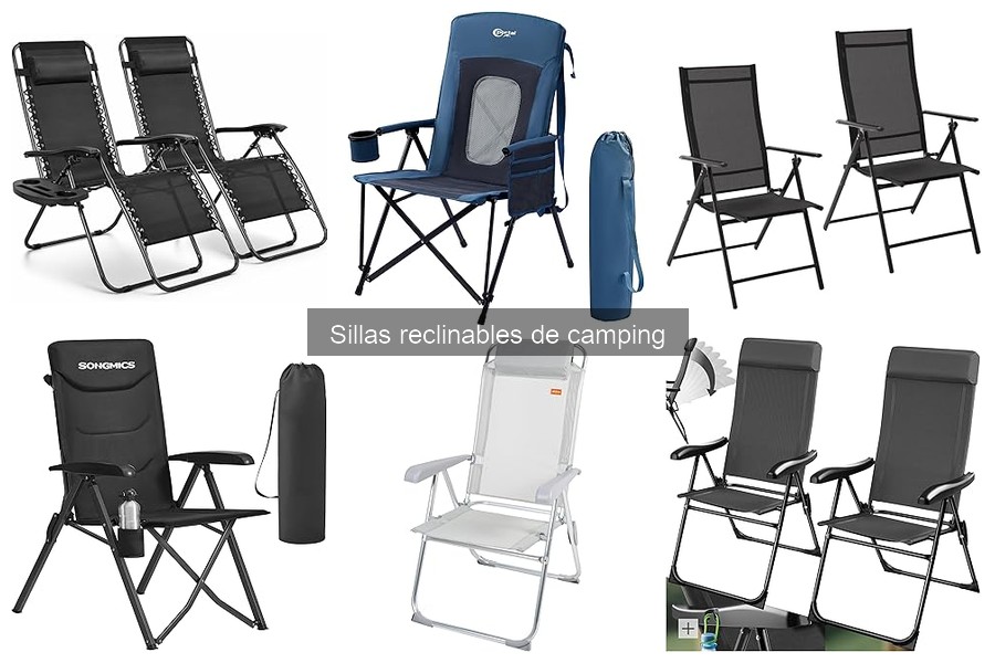 Comparativa: Sillas Reclinables de Camping vs Sillas Normales