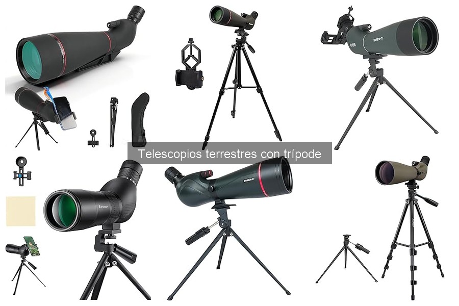 Comparativa: Telescopios Terrestres con Trípode vs. Astronómicos
