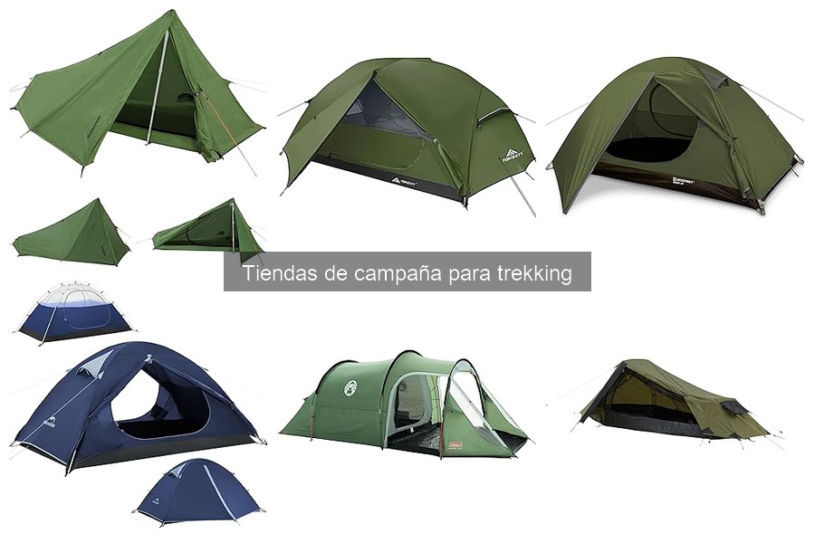 Comparativa: Tiendas de campaña 1 persona vs 2 personas para trekking