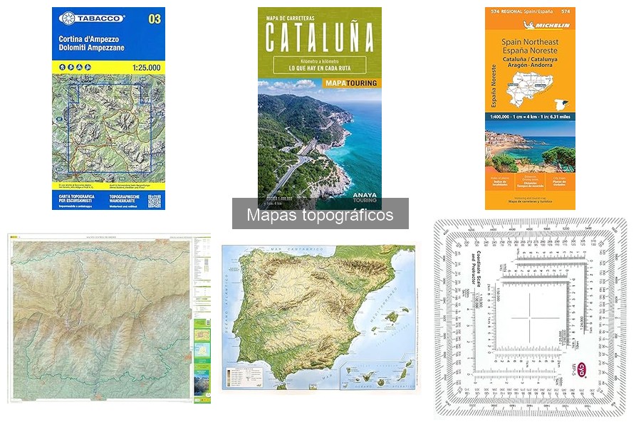 Comprar mapas topográficos en línea: las mejores opciones