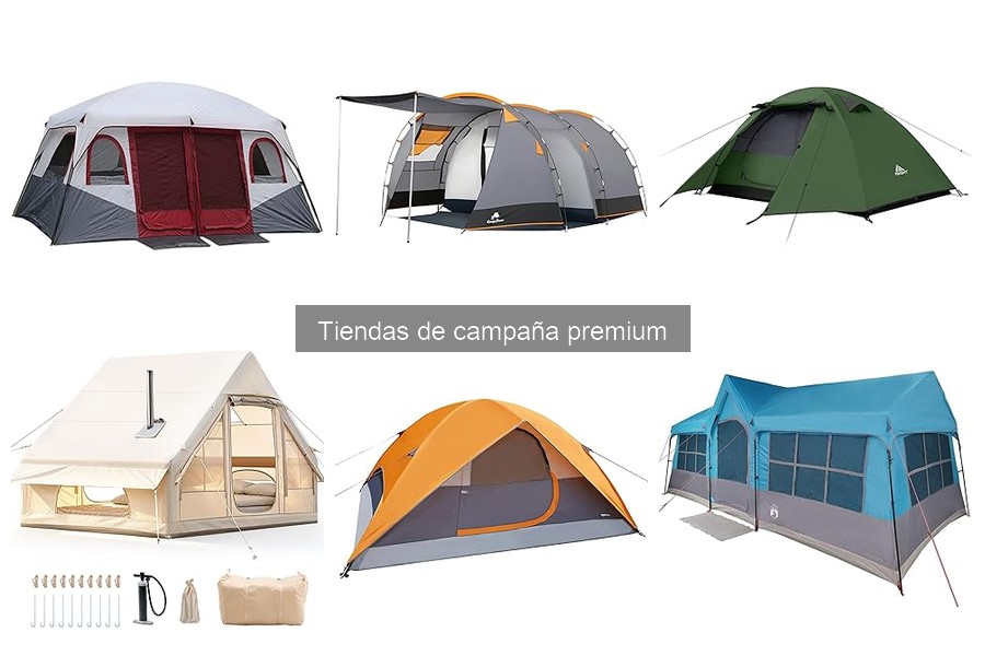 Consejos para Acampar con Tiendas de Campaña Premium