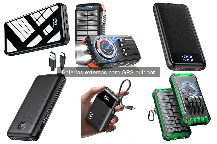 Consejos para Cargar Baterías Externas para GPS Outdoor